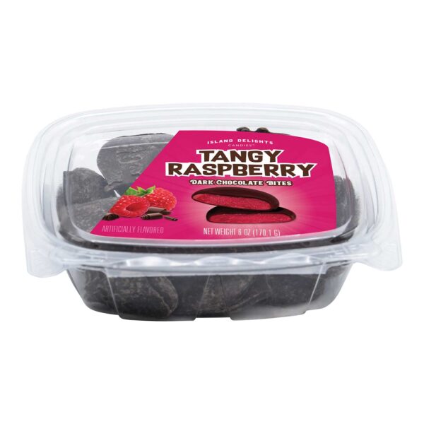 Tangy Raspberry Dark Chocolate Bites Tub
